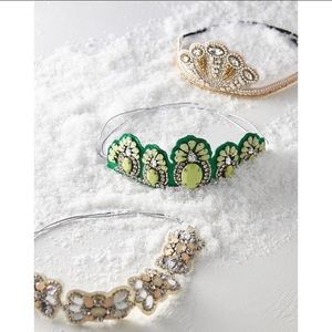 Today!Anthropologie Circlet Kids Green Crown